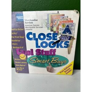 Vintage 1996 American Express Close Looks Cool Stuff Smart Buys PC CD-ROM